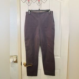 Everyone slate grey work pant ankle with side zipper